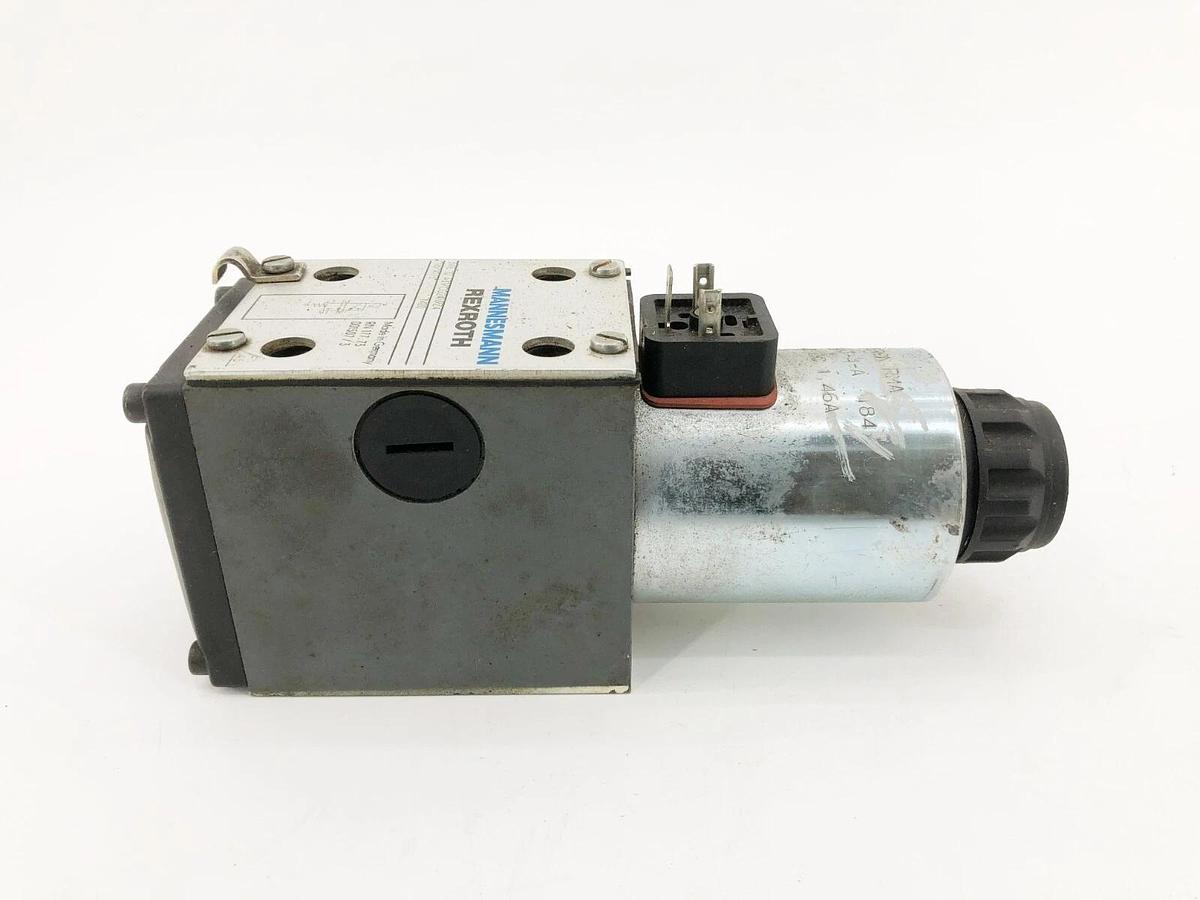 Used Rexroth 3WE10A31/CG24N9Z4 Directional Control Solenoid Valve 24VDC 587141/3