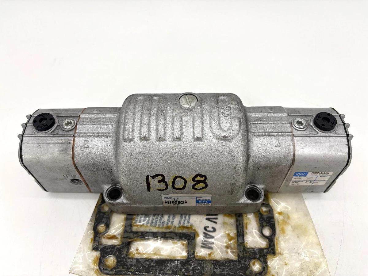New MAC Valves 1308G-111D-1 Solenoid Valve 120VAC Coil - No Box