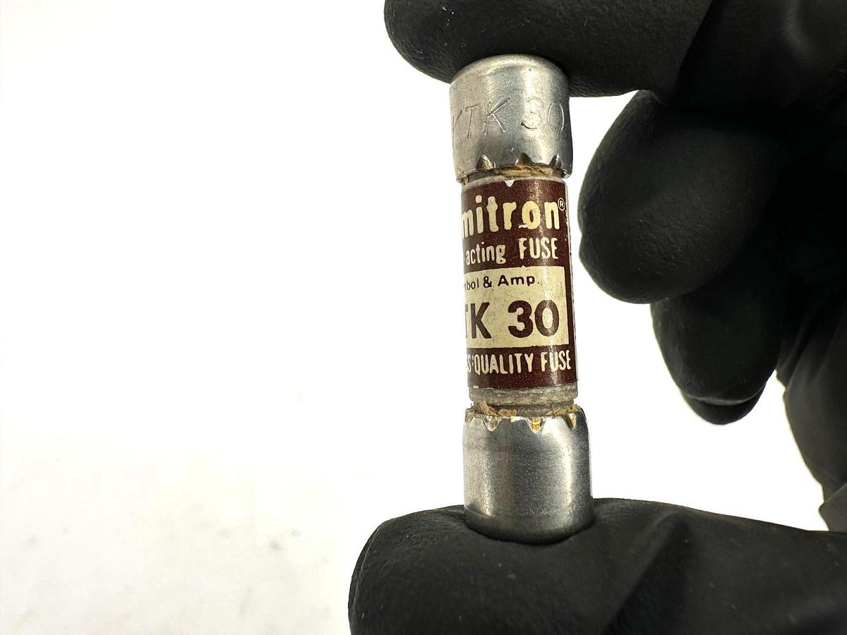 Lot of 5 New Bussmann Limitron KTK 30 Fast Acting 30A 600V