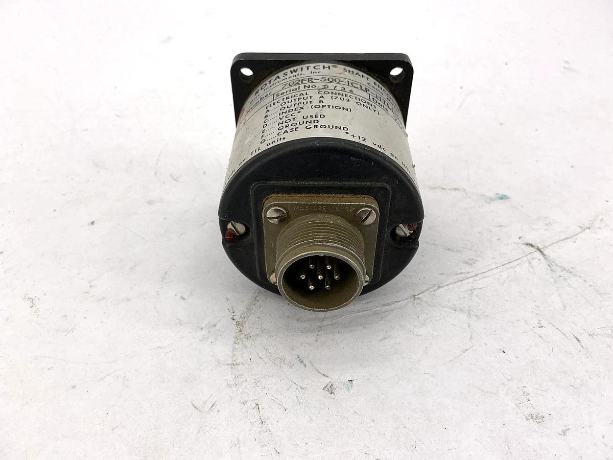 Used Disc 702FR-500-1CLP-HTL (+15V) Shaft Encoder 7-Pin