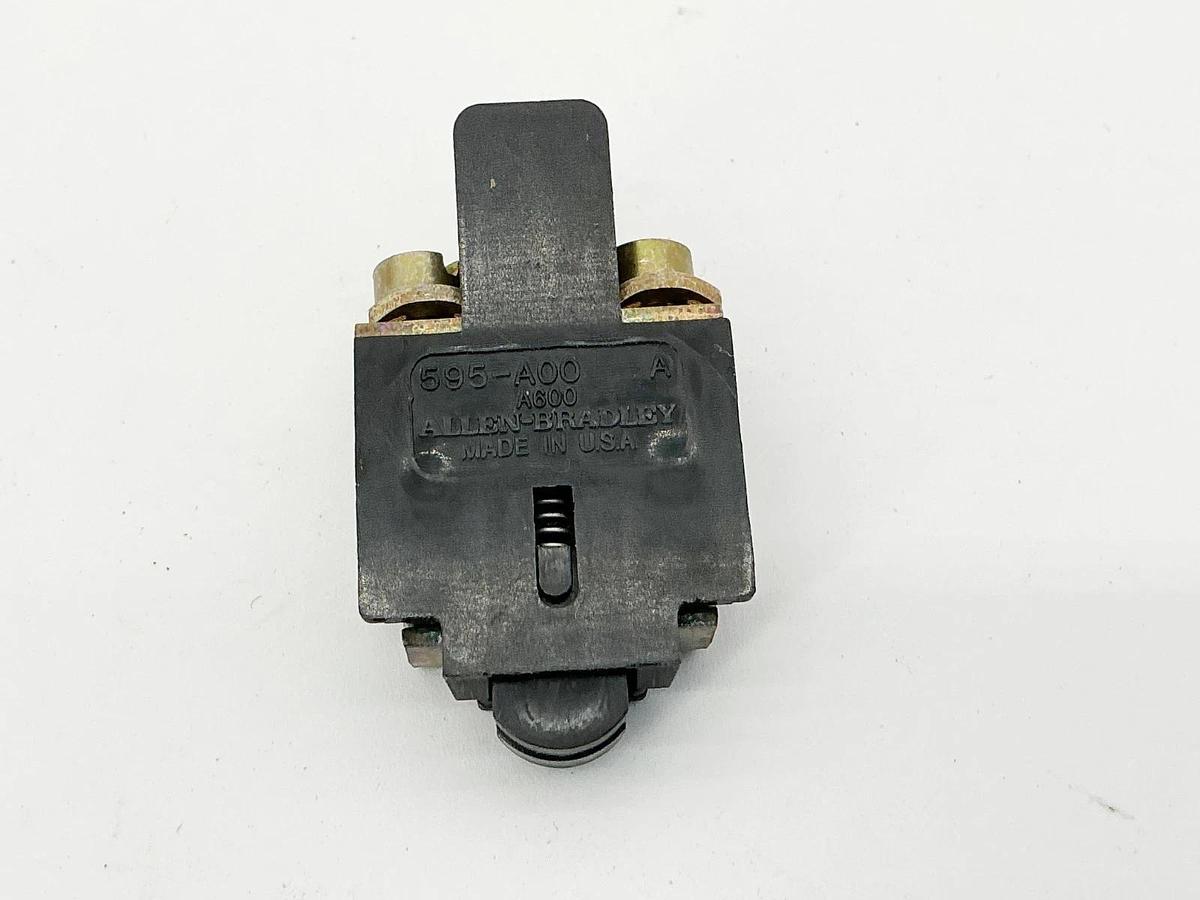 New Lot of 3 Allen Bradley 595-A00 Auxiliary Contact