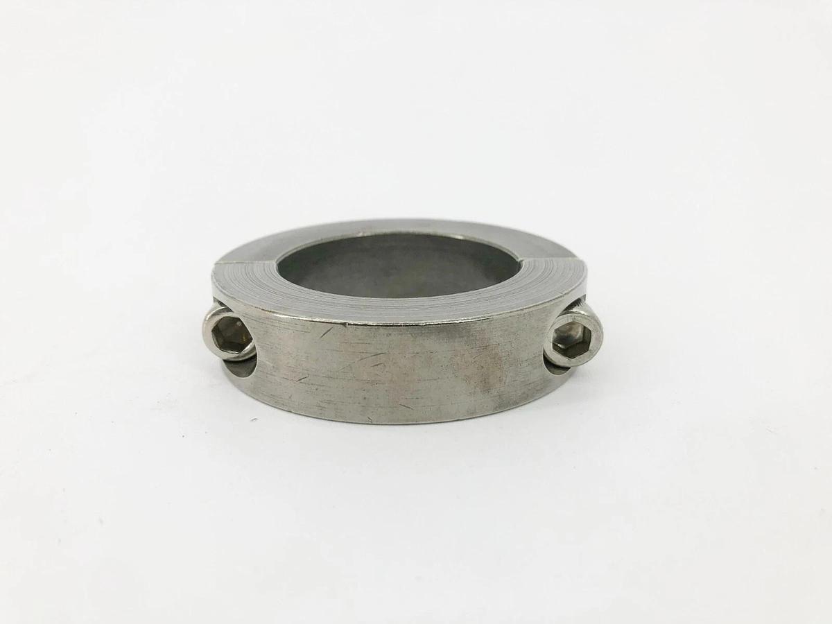 New Dayton 1L728A Two-Piece Split Clamp Collar Stainless Steel 1-7/8" ID