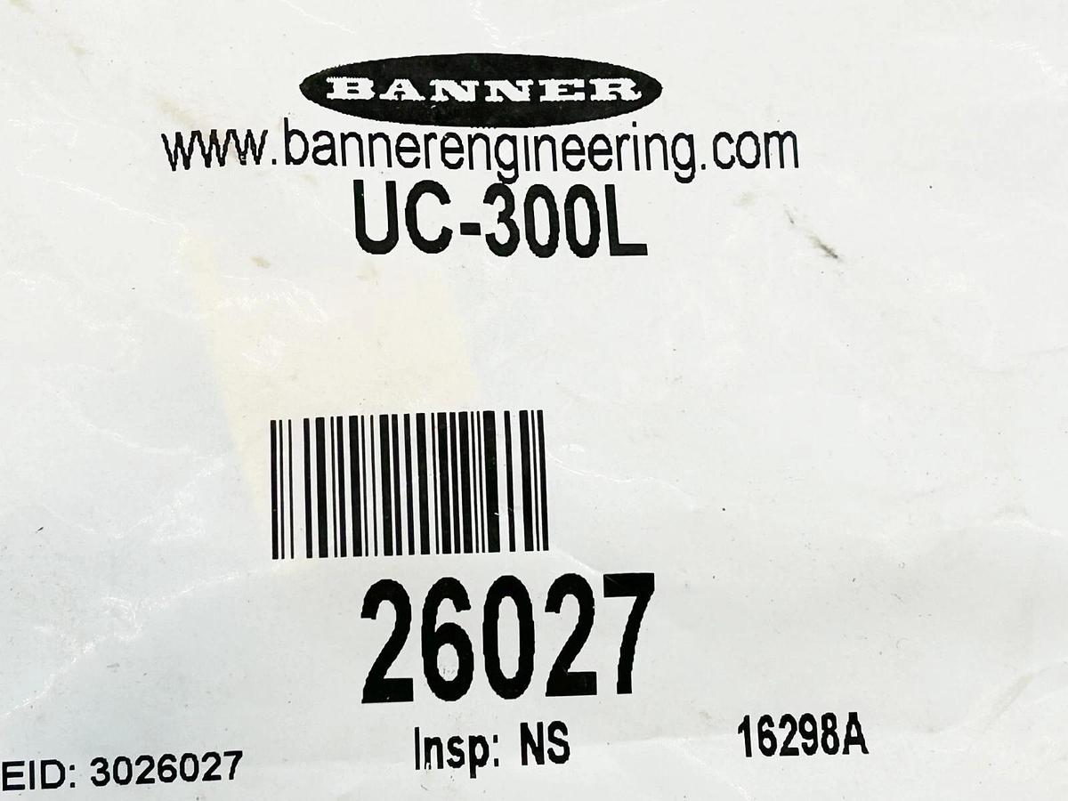 New Lot of 2 Banner Engineering 26027 Mini Beam Replacement Lens UC-300L