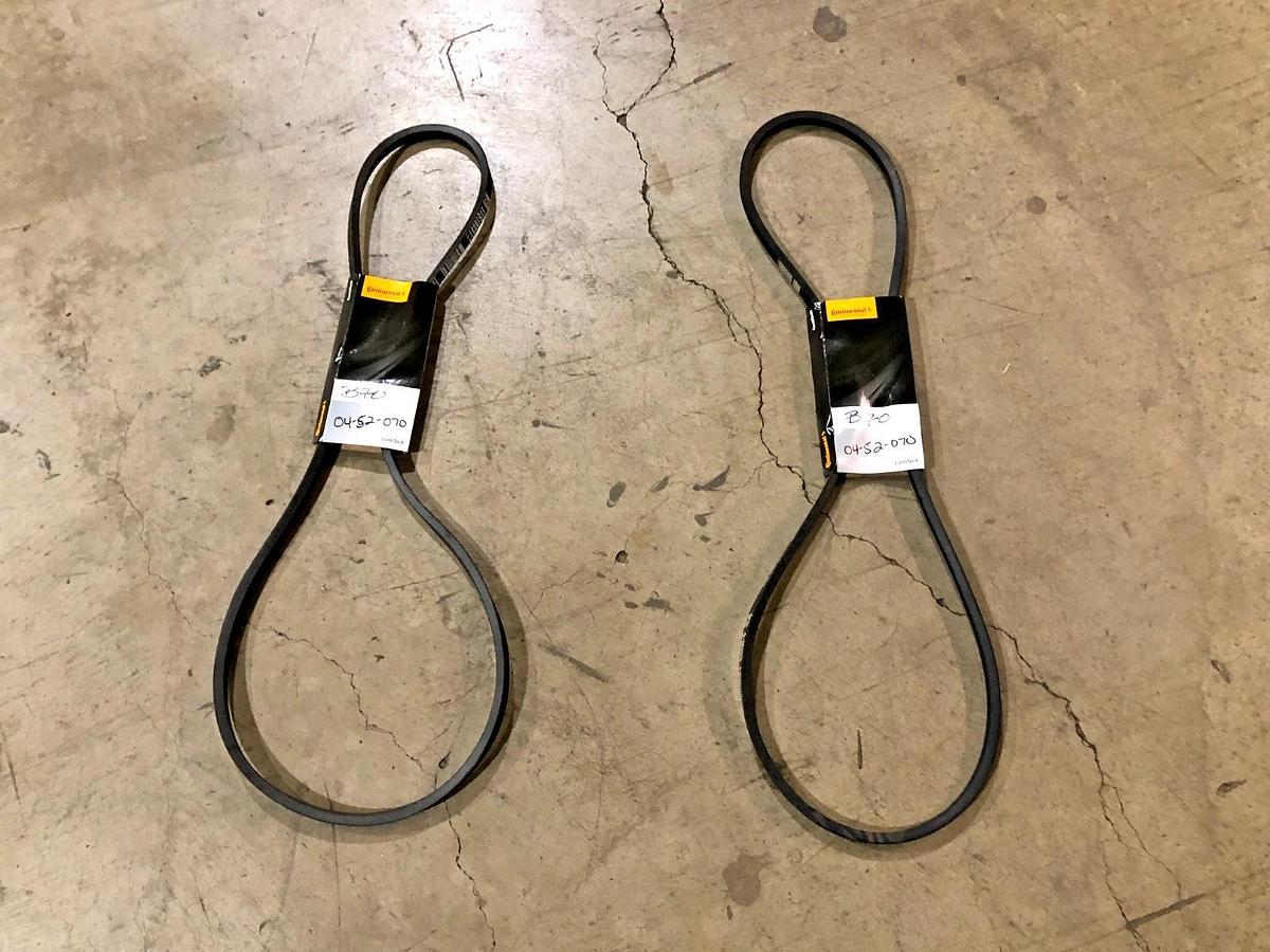 Lot of 2 New Continental B70 Belts 17X1823 - No Box
