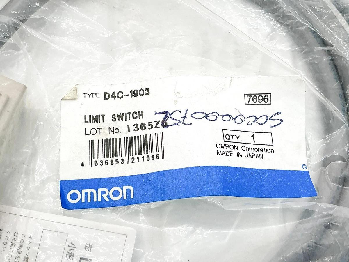 New Omron D4C-1903 Limit Switch 250V 5A