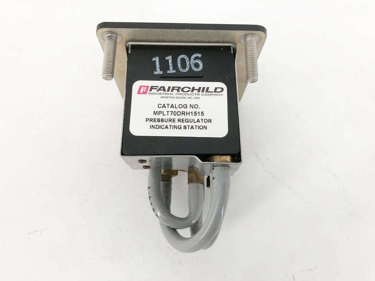 New Fairchild MPLT70DRH1515 Pressure Regulator Indicating Station Model 70
