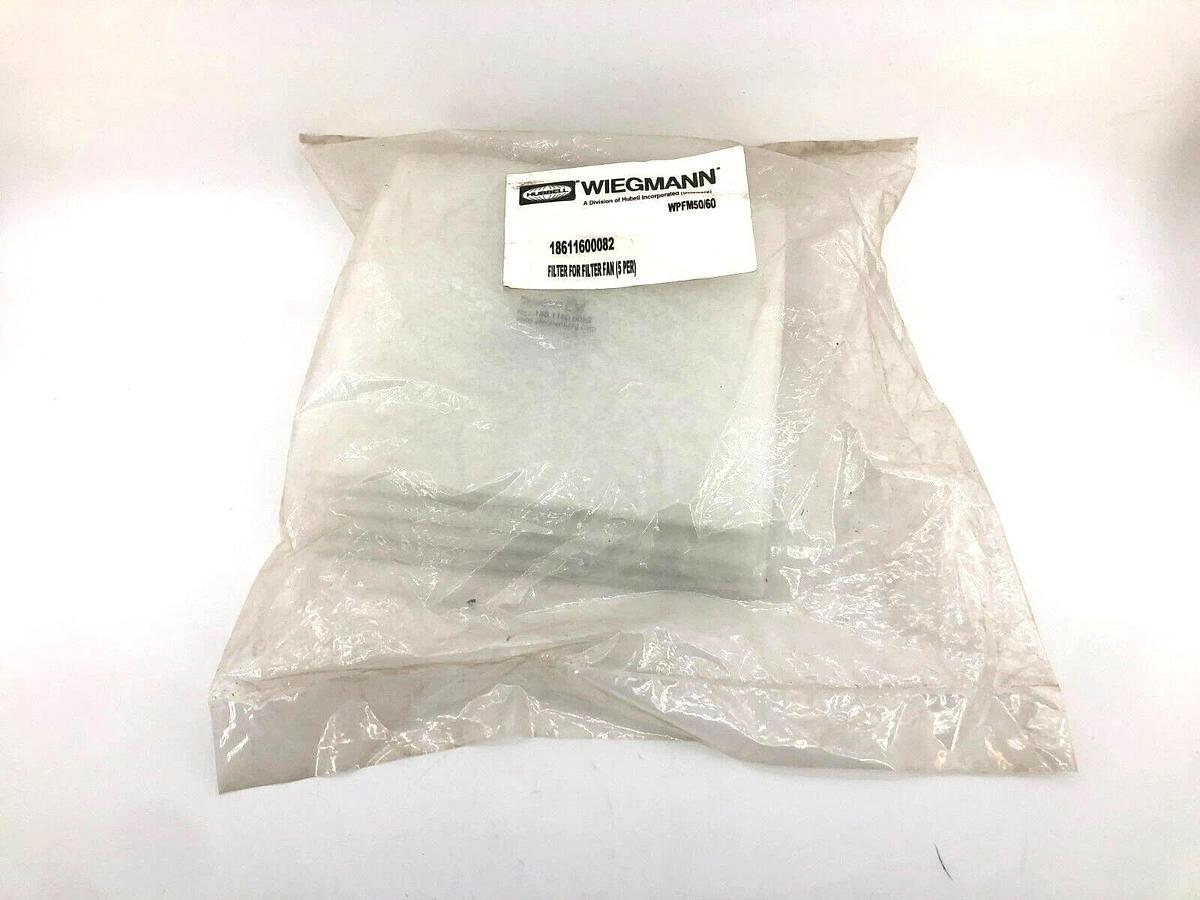 Lot of 5 New Hubbell WPFM50/60 Filters, 18611600082