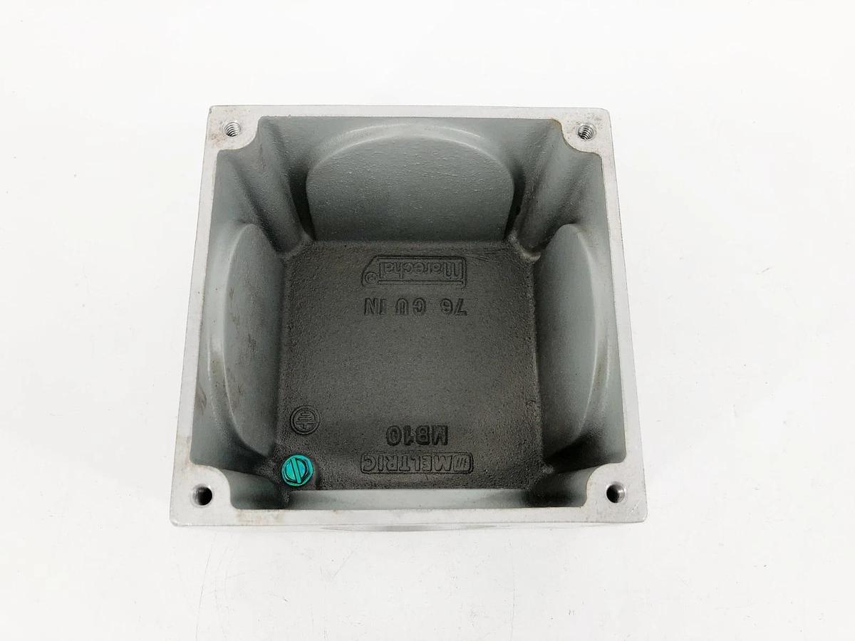 New Meltric 7T5F0N20 Metal Box Gray 2" NPT Size 5