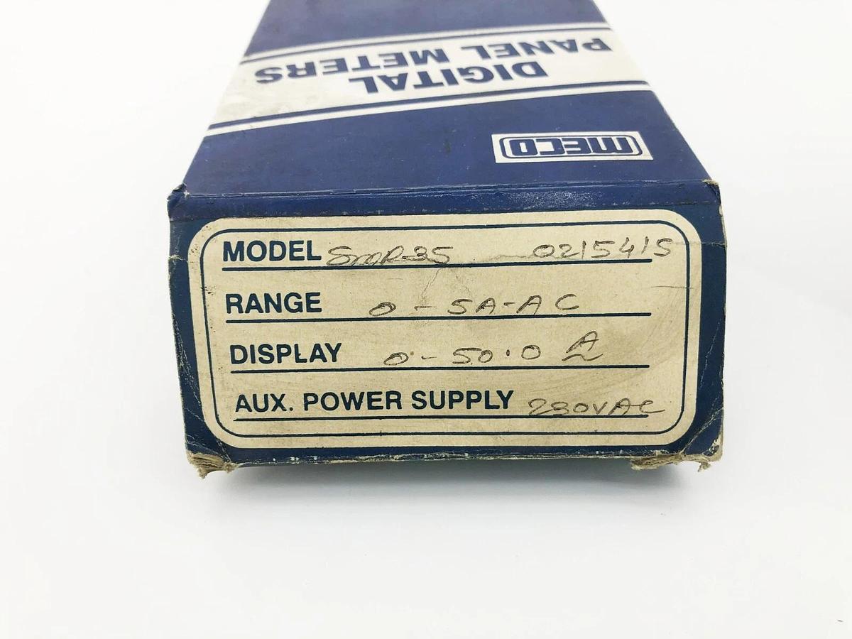 New Meco SMP35 Panel Meter 230V 0-750V Range