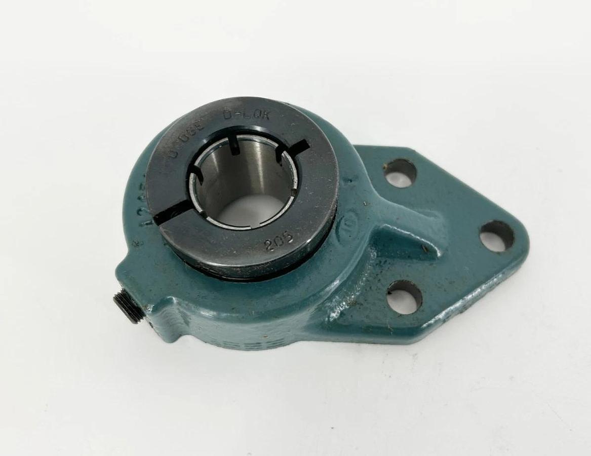 New Dodge FB-DL-100-NL Flange-Mount Ball Bearing Unit 3-Bolt 1" Bore 074646