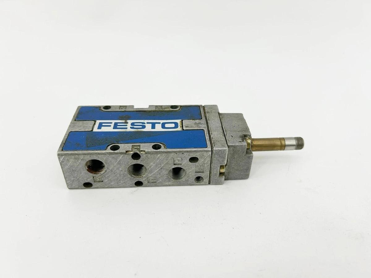 Used Lot of 2 Festo MFH-5-1/8-B Solenoid Valves, 2-10 Bar, 19758