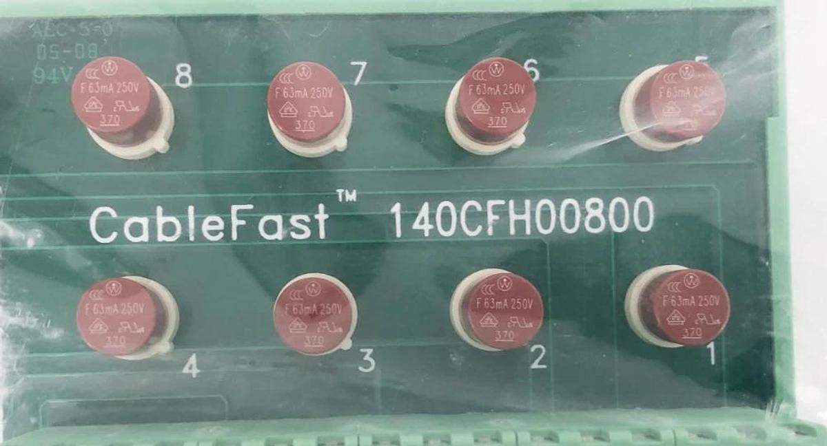 New Schneider Modicon 140CFH00800 Analog Input Block - No Box