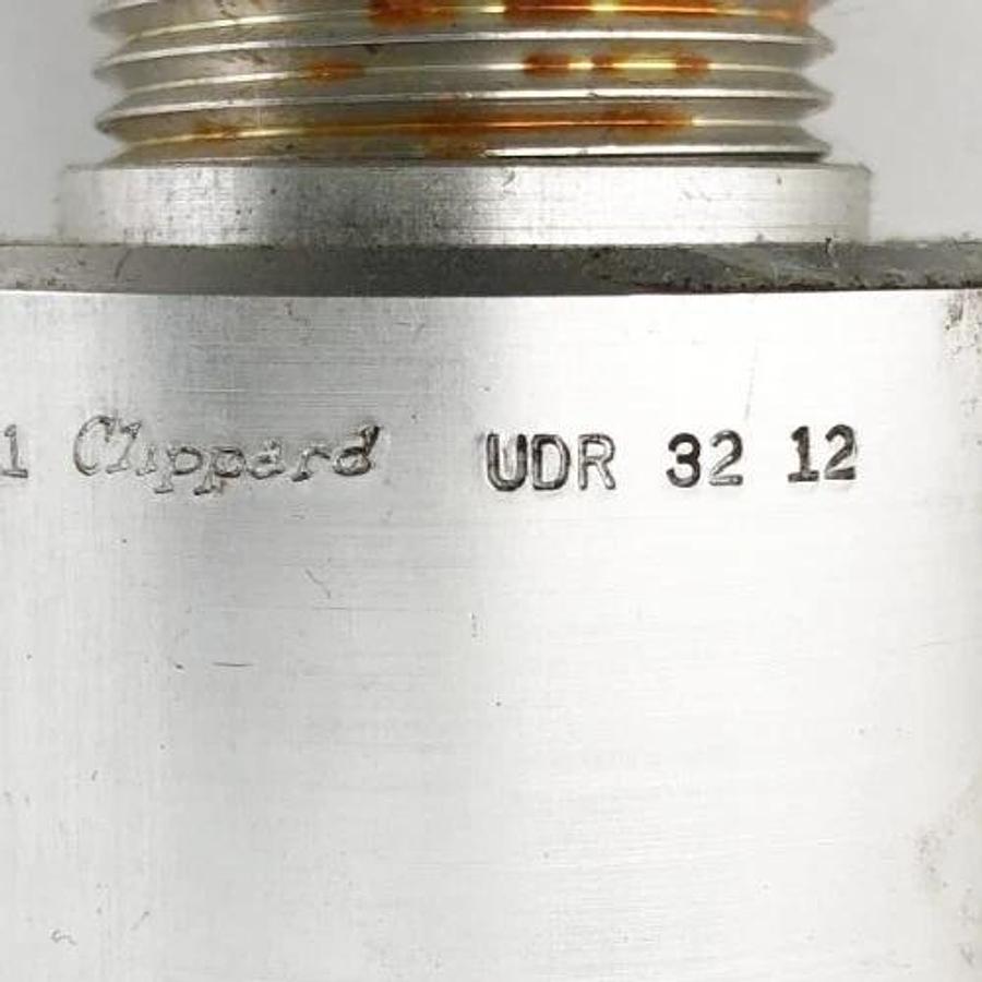 New Clippard UDR-32-12 Pneumatic Cylinder 2" Bore 12" Stroke