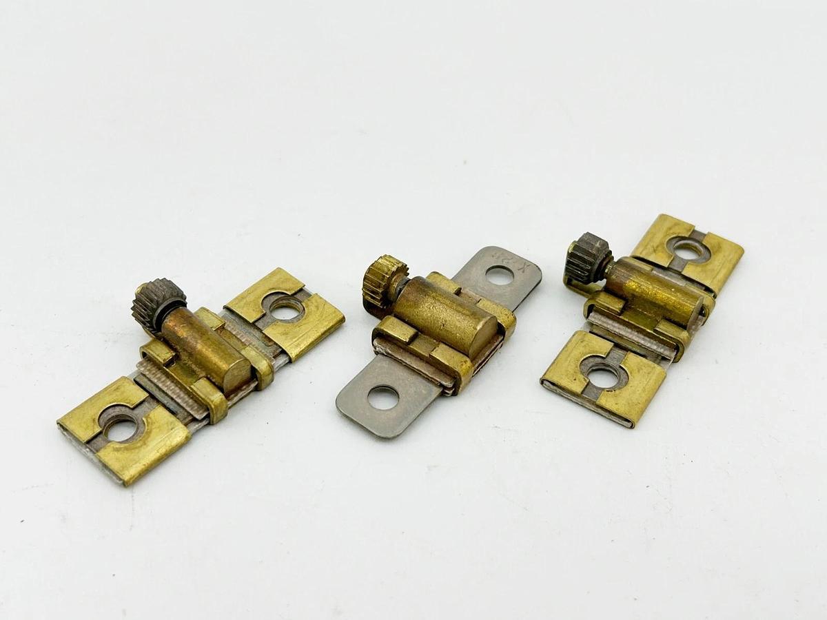 Used Lot of 3 Square D B12.8 Thermal Overload Heating Element