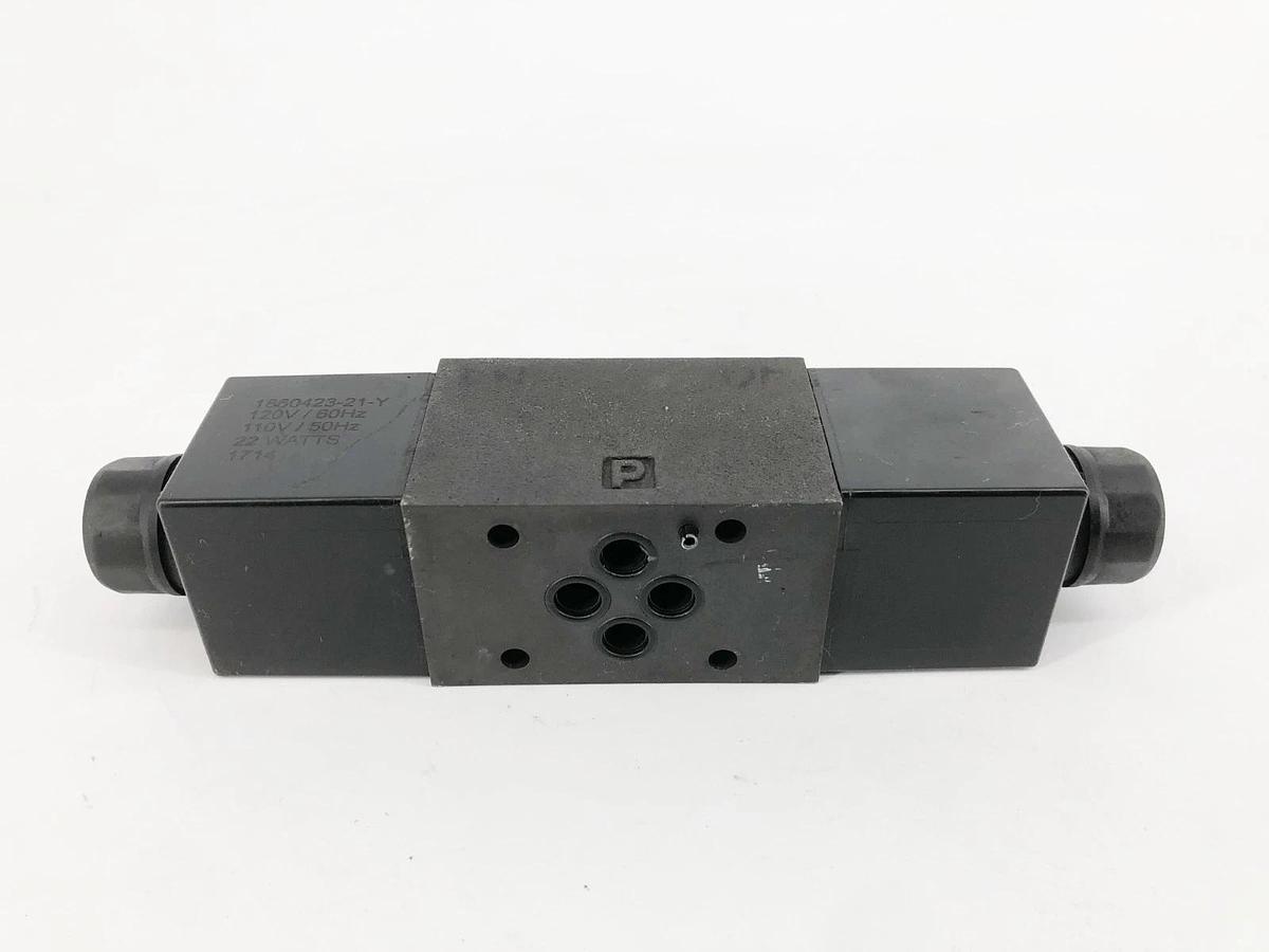 Used Parker D1VW004CNYWF Directional Valve 120V .46A 5000psi