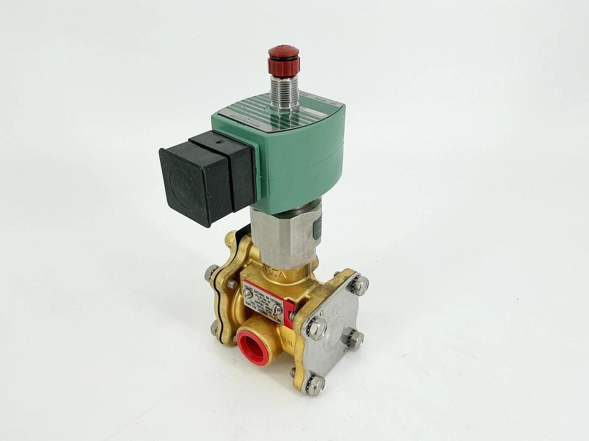 New Asco SC8316G304MO Solenoid Valve 150PSI 1/2" 1.4W 24VDC