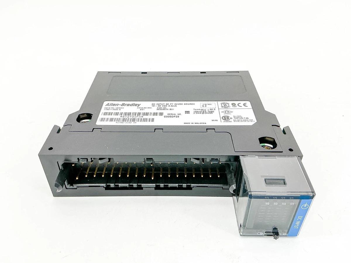 New Allen Bradley 1756-IV32 Source Module PLC 32-Point 30VDC Ser A - No Box