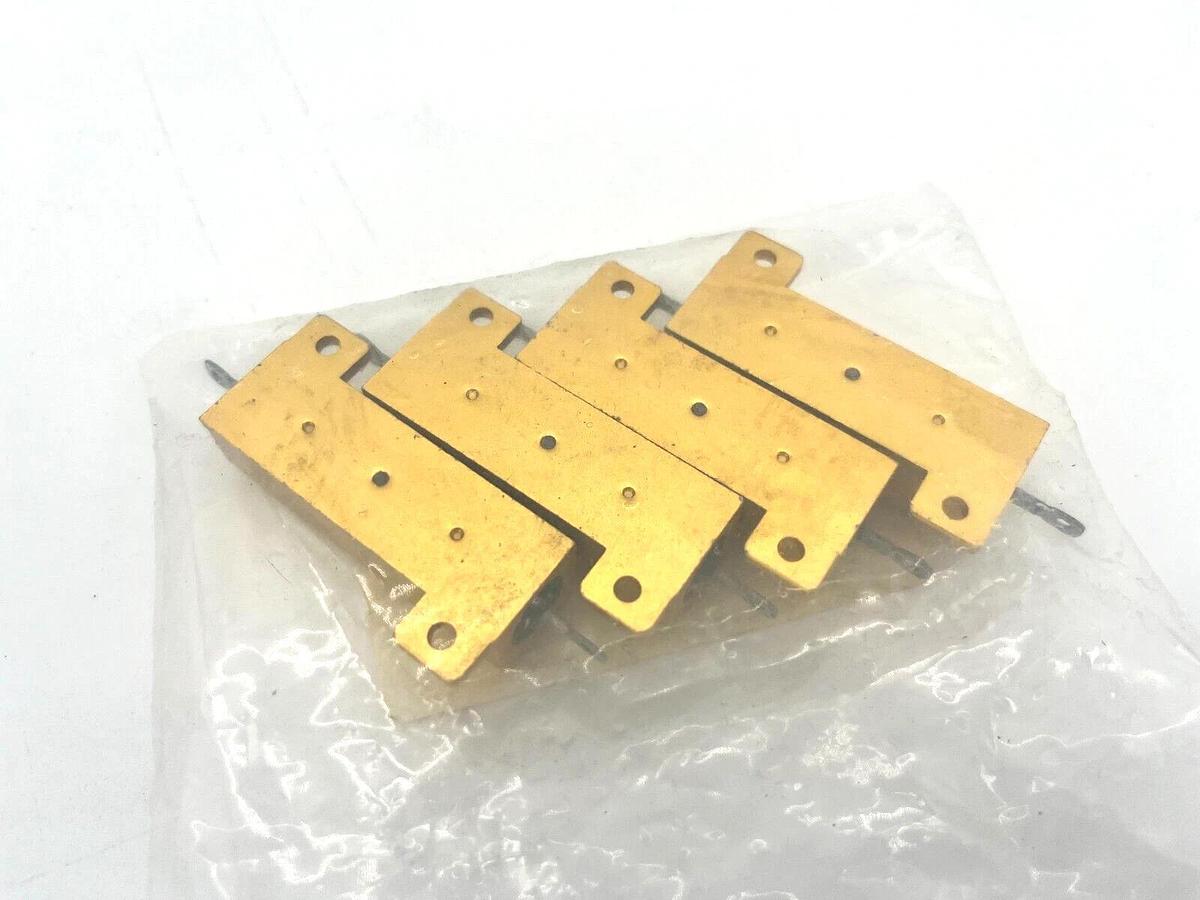 Lot of 4 New RCD Components 620-R100-FBW Wirewound Resistors 0.1Ohms