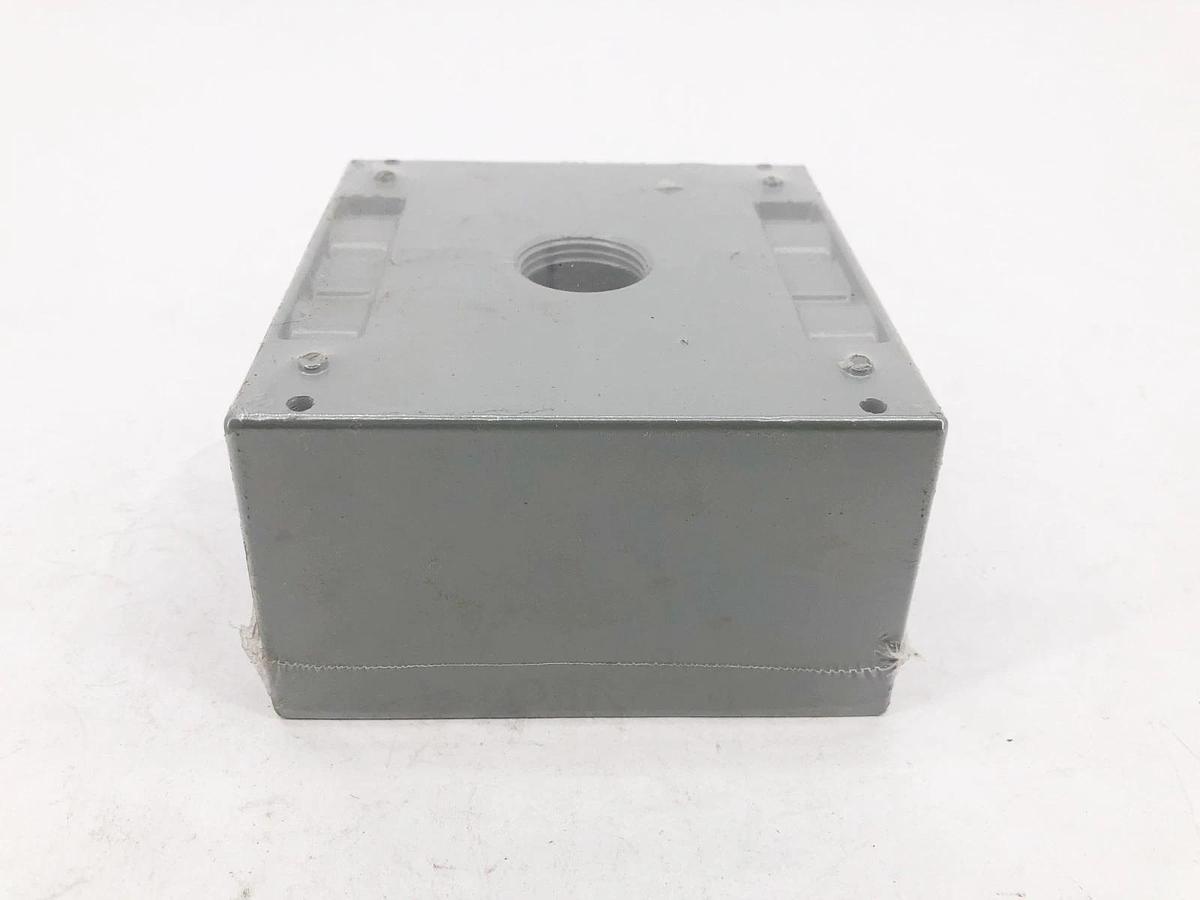 Lot of 2 New Red Dot 2IHD5-2 Weatherproof Outlet Box 3/4" 5-Hole 2-Gang LTD14-22