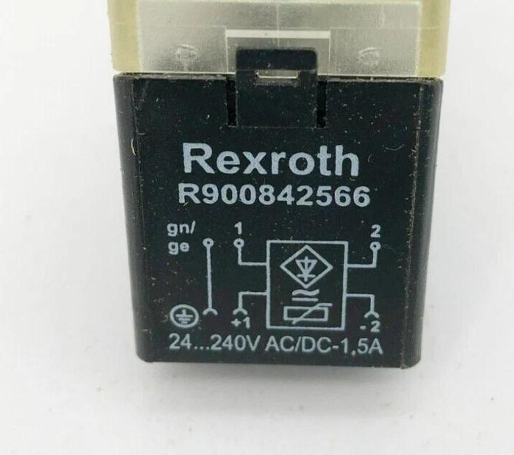 New Rexroth R900842566 Plug-In Connector 24-240VAC/DC 1.5A - No Factory Box