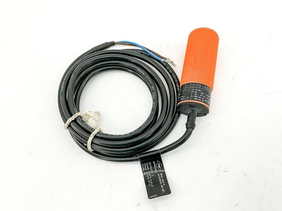 New IFM II-2010-ABOA/RT Inductive Sensor 250V 100mA 110270 - No Box