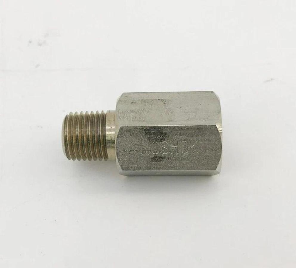 New Noshok 5025 Pressure Snubber 1/4" NPT 316 SS - missing small metal pieces