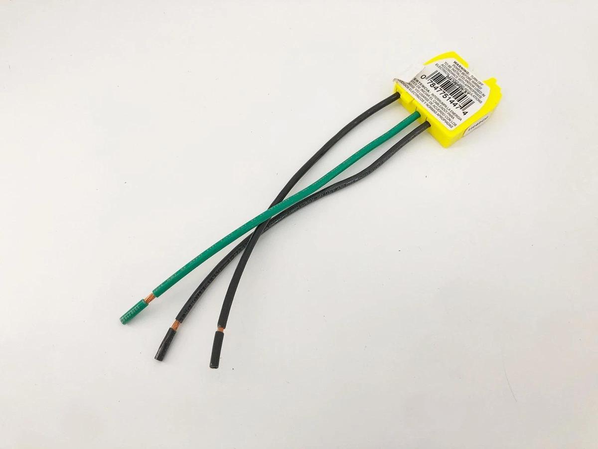 Lot of 4 New Leviton MSPSW-ST Wiring Module 20A 6" Leads Yellow