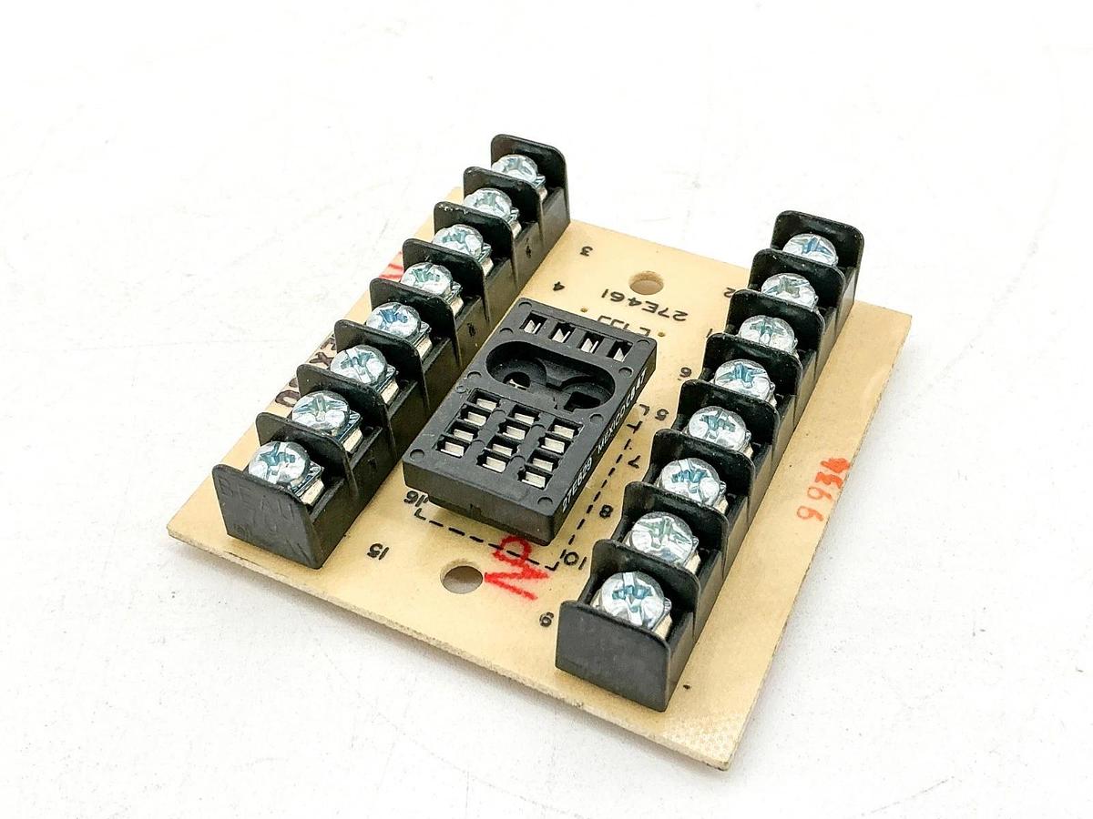 New Lot of 2 Potter & Brumfiel 27E461 Relay Socket Board