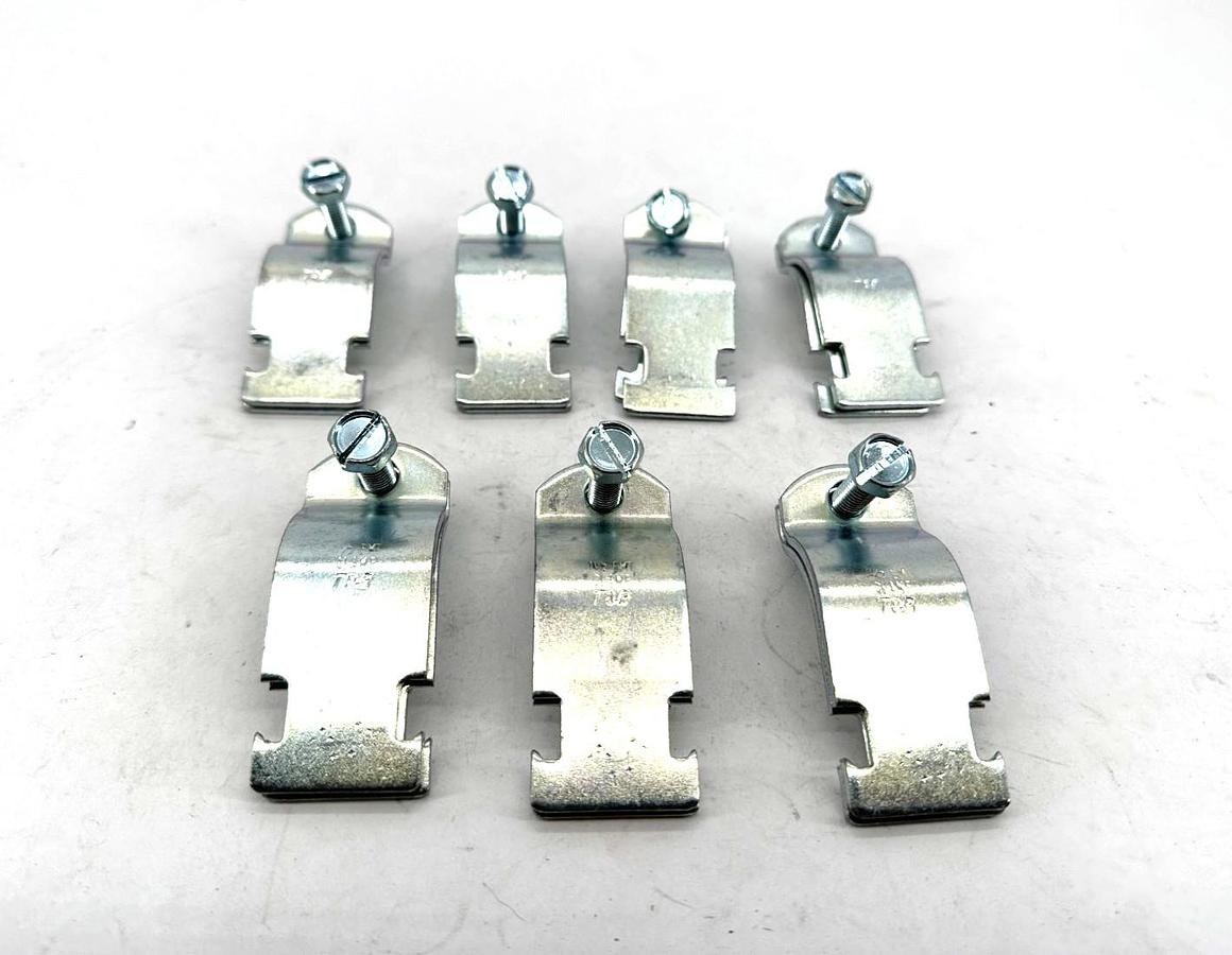Lot of 7 New Thomas & Betts 1-1/2 EMT Conduit Clamps 1-1/2" - No Box