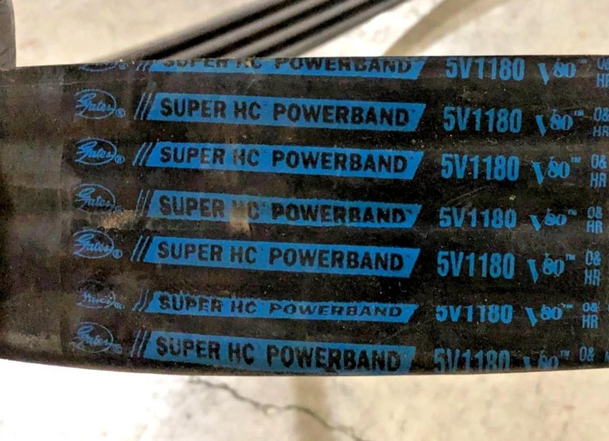 New Gates 4/5V1180 Super HC Powerband Belt - No Box