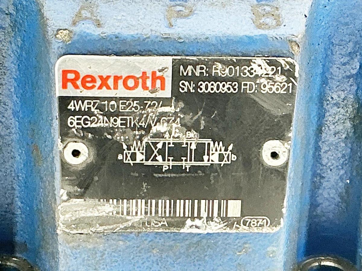 Used Rexroth R900764259 Hydraulic Valve Housing Base Unit