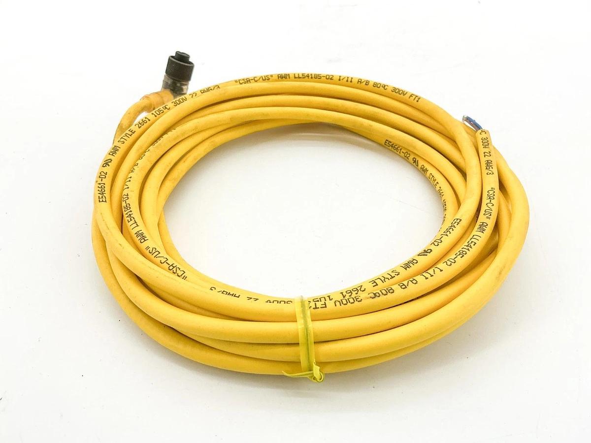 New Allen Bradley 889D-N4AC-5 Cable 4Pin DC Micro Right Angle W/LED- No Box