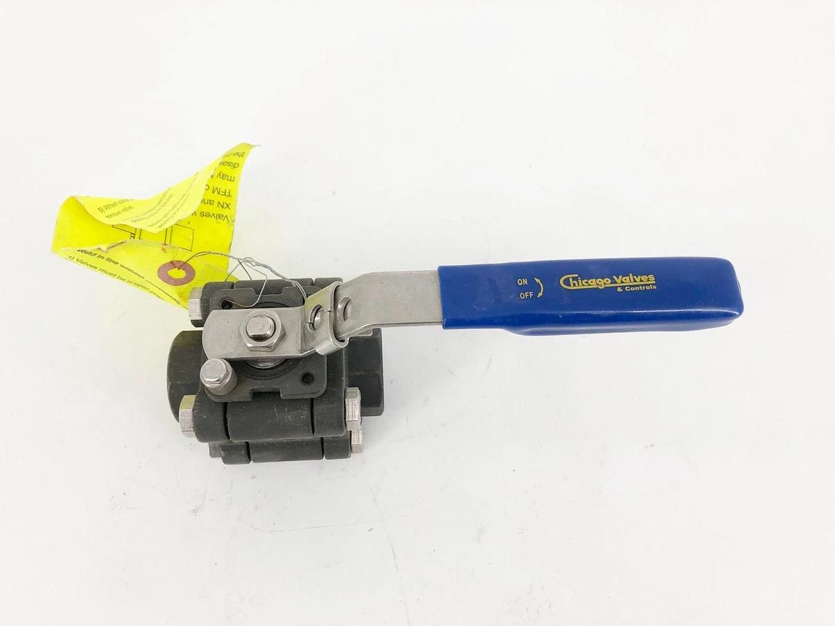 New Chicago Valves 794466XGGSW006 Ball Valve 3/4" WCB - No Box