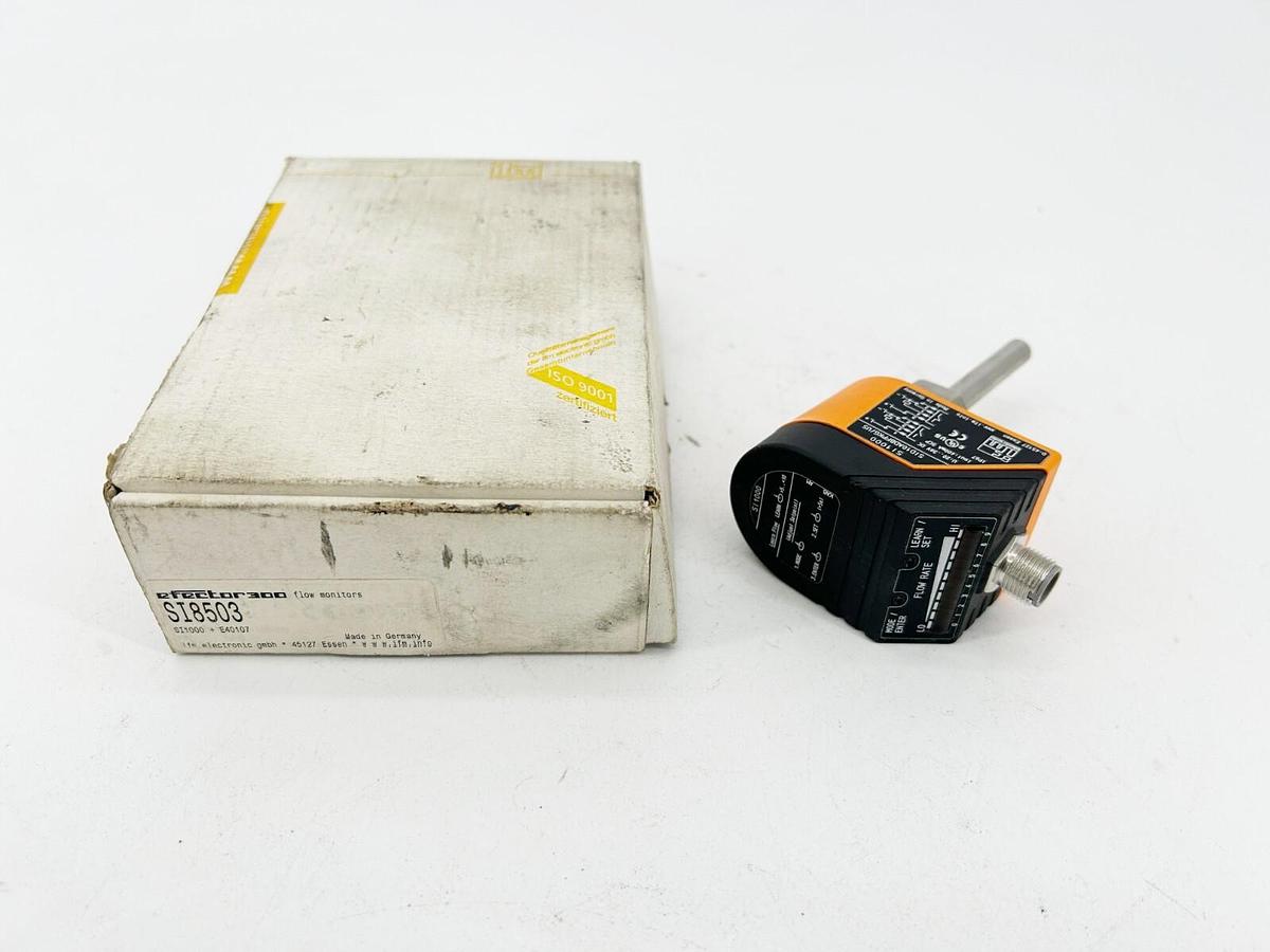 New IFM SI8503 Flow Monitor 36VDC 400mA IP67