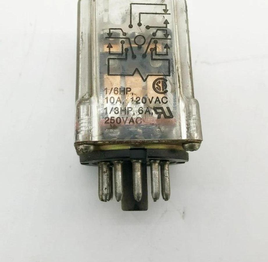 Used Lot of 4 Potter & Brumfield KRP14DG Relays 24VDC 11 Pin