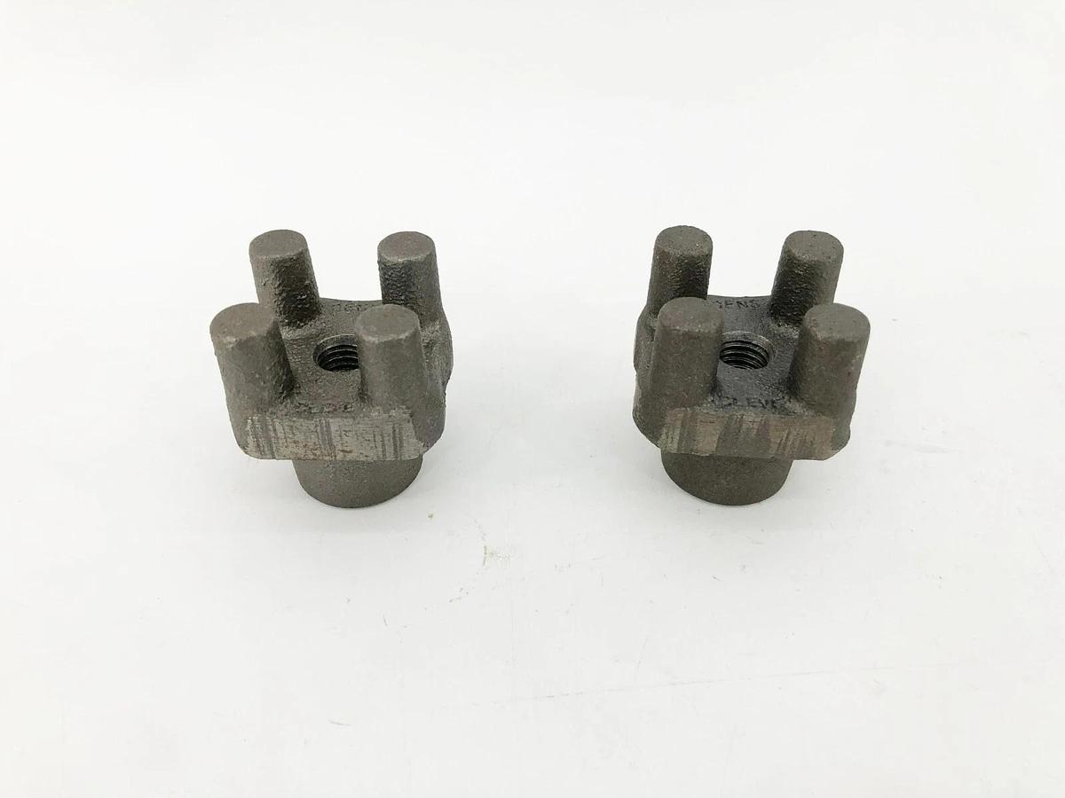 Lot of 2 New Jergens 105-040702 Tapped Bar Knobs 4-Arm SK-200