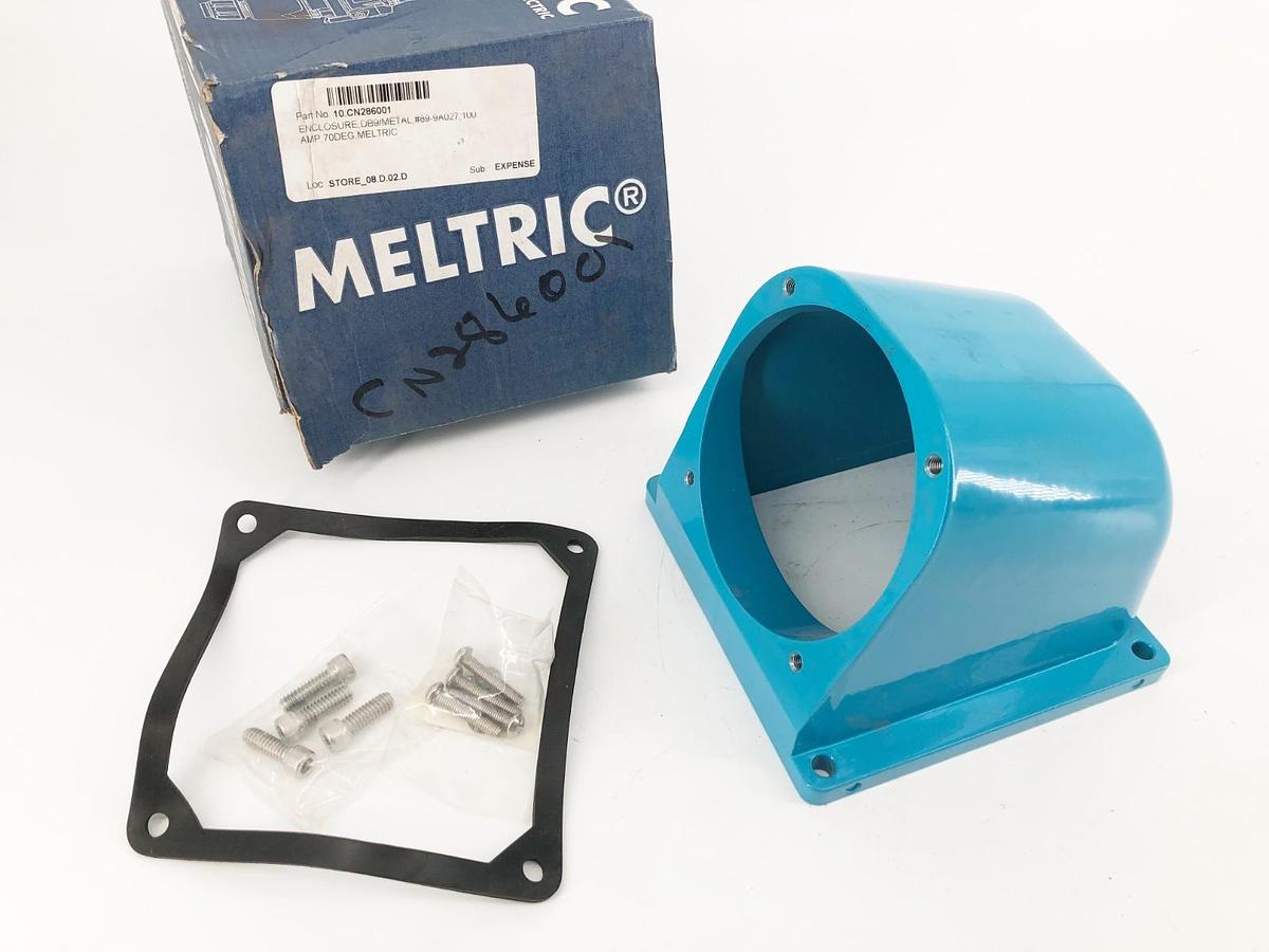 New Meltric 595M7 70 Degree Metal Angle Adapter Size 5 Blue