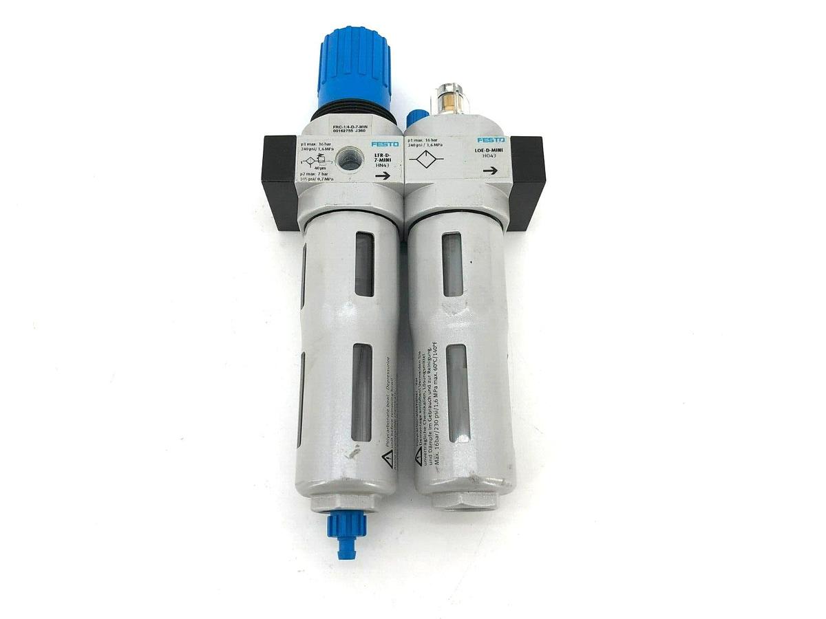 New Festo FRC-1/4-D-7-MINI Air Preparation Unit 162755