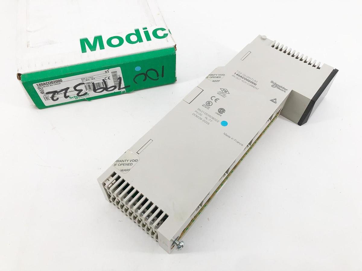 New Schneider Electric 140ACO02000 Analog Output Module 4CH Current Modicon