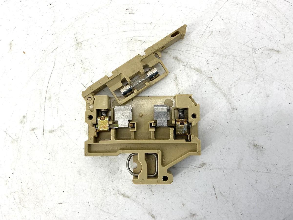 Used Lot of 6 Weidmuller ASK-1 Fuse Holding Terminal Block 6.3A 250V ASK1