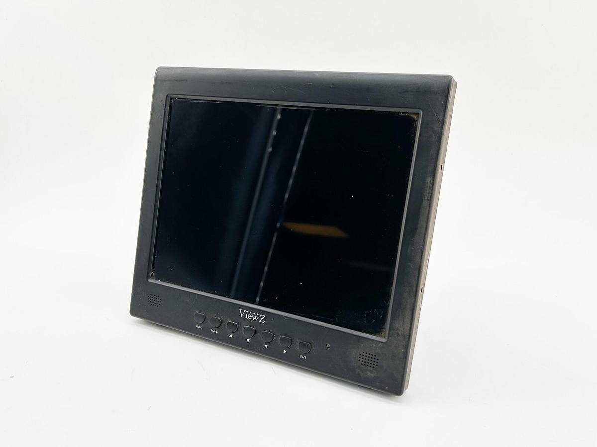 Used ViewZ VZ-097RTC 9.7" TFT LED Color Monitor 12V 1.6A