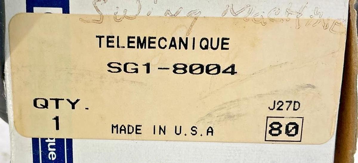 New Telemecanique SG1-8004 Magnet Switch 3A 120VAC 360W