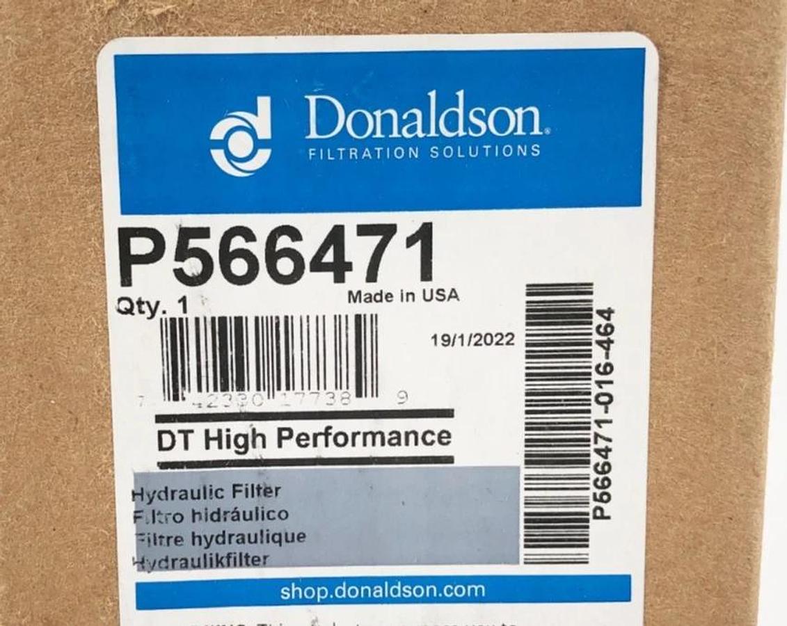 New Donaldson P566471 Cartridge Fuel Filter