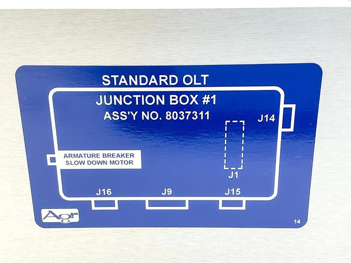 New AGR 8037311 Standard OLT Junction Box #1 - No Box