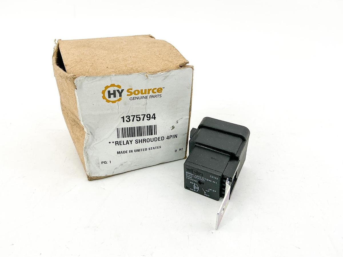 New Hysource Song Chuan 1375794 Shrouded 4Pin Relay 12-14V 50A 896H-1AH-D1SW-R1