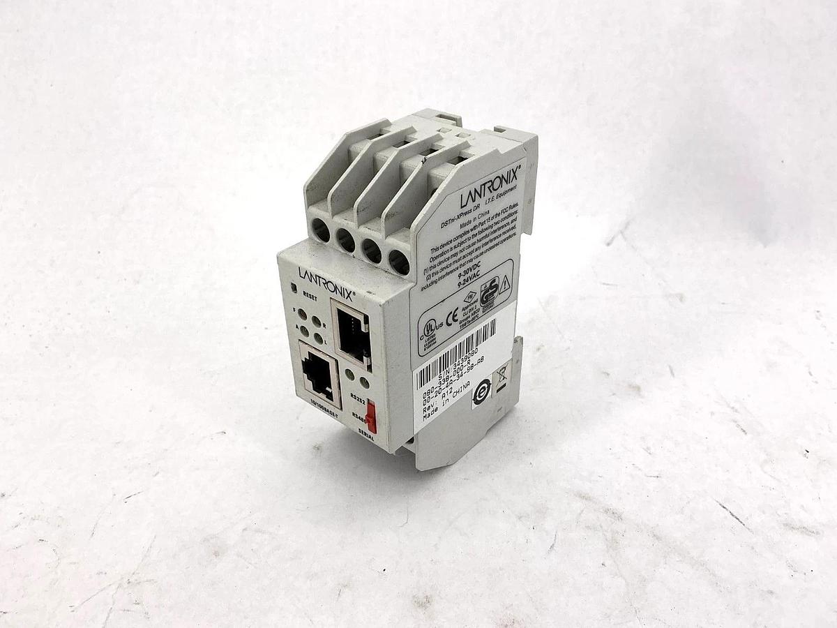 Used Lantronix XSDRIN-02 080-338-000-R Industrial Device Server 9-30VDC 9-24VAC