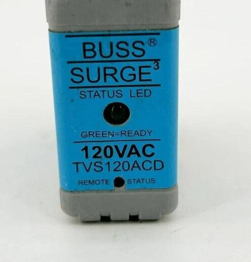 Used Bussmann TVS120ACD Surge Suppressor 120VAC