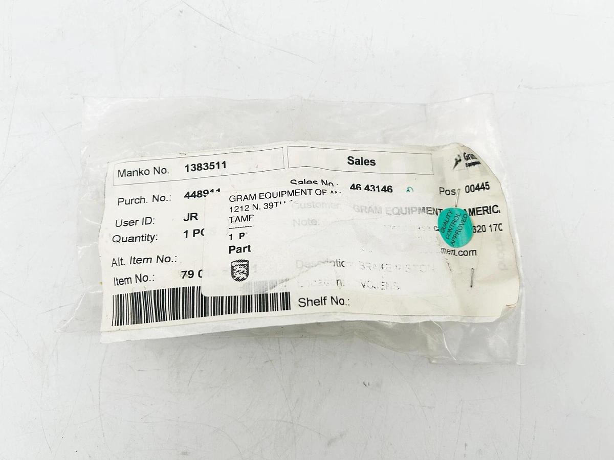 Gram 79-015-2898-13 Brake Piston