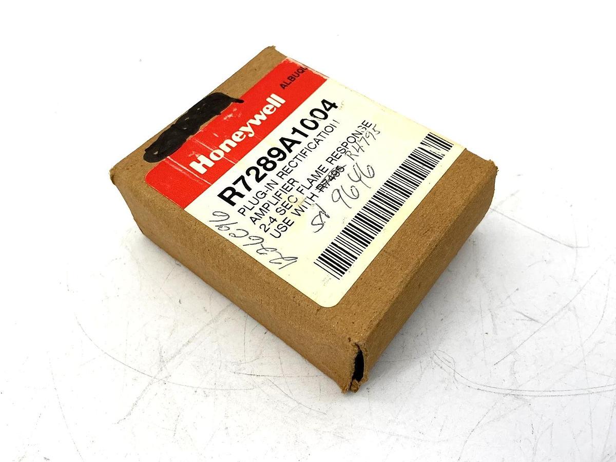 New Honeywell R7289A1004 Plug-In Rectification Amplifier 2-4sec Flame Response