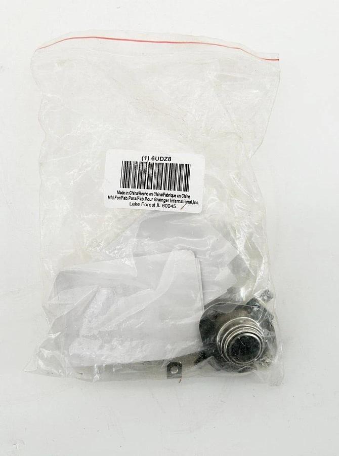New Lot of 4 Grainger 6UDZ8 Thermostat Open on Rise SPST 135°F Closing 155°F